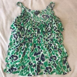 Tiered tank top size S
